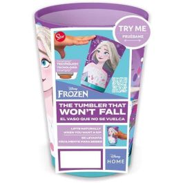 Vaso antivuelco frozen violetas 470 ml Vaso antivuelco frozen violetas 470 ml