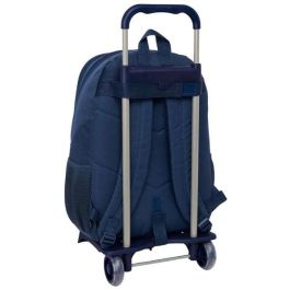 Munich Mochila 665+Carro 905 "Blue Indigo" 32x44x16 cm