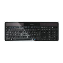 Logitech Wireless Solar Keyboard K750 - Teclado Inalámbrico Auto recargable por Luz, Diseño Ultra Fino, Conexión 2.4 GHz Precio: 220.50000005. SKU: B163JJBY8R