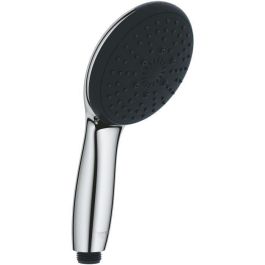 Grohe 26031001 Rociador de ducha Vitalio Start 110 - 3 chorros (Lluvia/Estimulante/Masaje) - Fácil selección - Ahorro de agua - Cromado