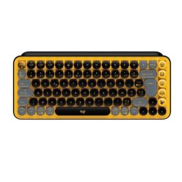 Teclado inalámbrico Logitech - Teclas POP mecánicas con teclas Emoji personalizables, Bluetooth o USB, diseño compacto duradero - Amarillo Precio: 122.49999949. SKU: S7160193