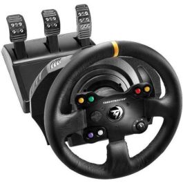 Thrustmaster 4460133 Volante TX Racing Wheel Servo Base + Pedales T3PA Add-On, TM Leather 28 GT Wheel, PC, Xbox One