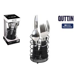 Set de Cubiertos Atenas 17 Piezas con Soporte Metálico - Inde (6 Cajas) Precio: 41.59000021. SKU: B1EKRAD89Y