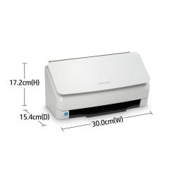 HP Escáner Documental ScanJet Pro 2000 S2, 6FW06A, ADF 50 hojas, Doble Cara, Hasta 35 ppm, USB 3.0