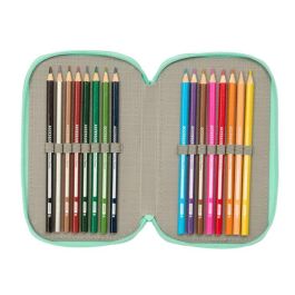 Safta Plumier Triple 37 Pcs "Cuore" 12,5x19,5x5,5 cm