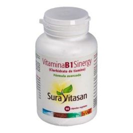 Sinergy Vitamina B1 Tiamina 90 Cápsulas con Cofactores para Metabolismo Energético y Sistema Nervioso Precio: 13.6900005. SKU: B1EHZVLJL8