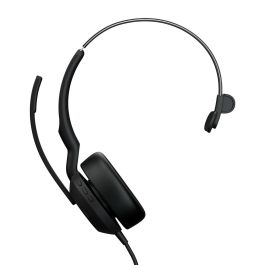 Jabra Evolve2 50 USB-C MS Mono Auriculares con Diadema, Optimizado para Microsoft Teams, Cableado, Negro