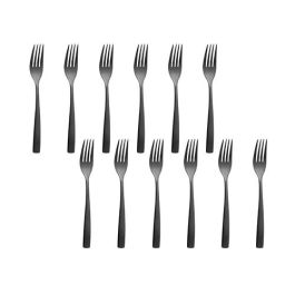 Sinxelo Satin Negro Tenedor Mesa 205 Mm (12 Unidades) Sinxelo Satin Negro Tenedor Mesa 205 Mm (12 Unidades)