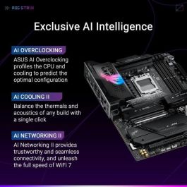 ASUS ROG STRIX X870E-E GAMING WiFi AMD X870E Zócalo AM5 ATX ASUS ROG STRIX X870E-E GAMING WiFi AMD X870E Zócalo AM5 ATX