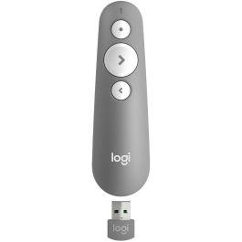 LOGITECH Puntero laser R500 BLUETOOTH hasta 20m GRIS