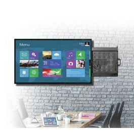 B-Tech Flat Screen Wall Mount With Slide-Out AV Storage Tray, black B-Tech Flat Screen Wall Mount With Slide-Out AV Storage Tray, black
