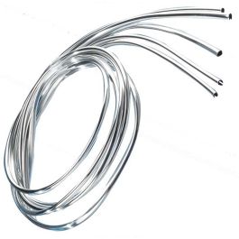 Foliatec FO33267 Tira Adhesiva Cromada, 5 Piezas de 100 cm, para Diseño Universal de Automóvil