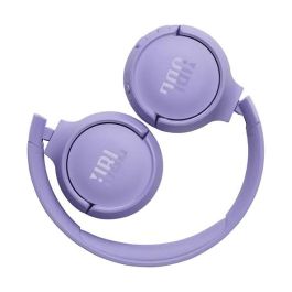 JBL Tune 520BT Auriculares Diadema Inalámbricos Bluetooth 5.3, Supraaurales Plegables, Batería 57h, Púrpura