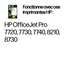 HP Tinta Bk C M Y Pack 4 Cartuchos Nº 953 para Officejet Pro 7700 8200 8700 Series