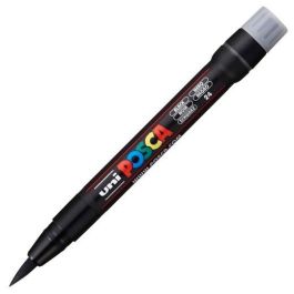 POSCA Marcador PCF-350 No Permanente Punta Acrílica Estilo Pincel Negro (Set de 5) (Set de 5) Precio: 27.50000033. SKU: S8422546