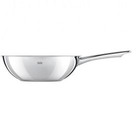 Silit 2137263753 Wok-Pfanne 28 cm Wuhan Sartén para wok/sofrito Acero inoxidable Antiadherente