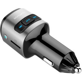 4smarts Cargador de Coche con Transmisor FM y Media-In