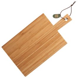 Day Tabla Cortar Bambú 47x25x1,5 cm con Mango para Cortar y Servir