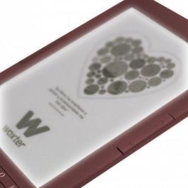 LECTOR DE LIBROS ELECTRÓNICO EBOOK WOXTER SCRIBA 195 PAPERLIGHT RED - 6"/15.24CM RETROILUMINADA - TINTA ELECTRÓNICA - RES 1024*758 - 4GB - BATERÍA