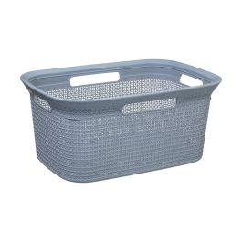 5Five Cesto para Ropa Gris 45L 59x41x27.5cm Polipropileno Precio: 19.49999942. SKU: S7909939