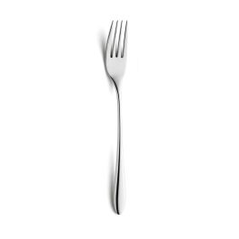 Amefa Caja 12 Tenedores de Mesa Acero Inoxidable Modelo Cuba 21,6 cm 2,5 mm Apto Lavavajillas