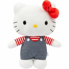 Hello Kitty HKT133 Peluche 30 cm Modelo Azul Vaquero para Niños +3 Años