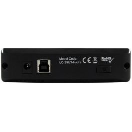 LC-Power LC-35U3-HYDRA - Caja Externa para Disco Duro HDD 3.5" SATA, USB 3.2 Gen 1, Negra
