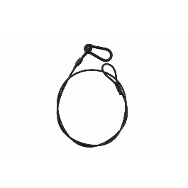 ALGAMLIGHT Eslinga de seguridad 3mm x 75cm Negra