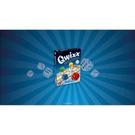 Fournier Juego Qwixx, Juego de Mesa Familiar de Estrategia con Cartas y Dados de Cartón, Ideal para Niños y Adultos, Edad +3 Fournier Juego Qwixx, Juego de Mesa Familiar de Estrategia con Cartas y Dados de Cartón, Ideal para Niños y Adultos, Edad +3