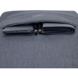 Rivacase 7567 Mochila Portátil 17.3 Pulgadas Prater - Protección Antirrobo, Carga USB, Gris Oscuro