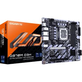 Gigabyte Q870M D3H LGA1851 DDR5 4xSATA 2xM.2 Placa Base para Procesadores Intel Core Ultra Precio: 226.78999992. SKU: B152F5ZTJX