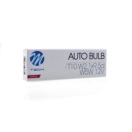 Lámpara M-Tech W2.1x9.5D 12 V-5 W 10-W5 W | 10 Unidades MTECZ12