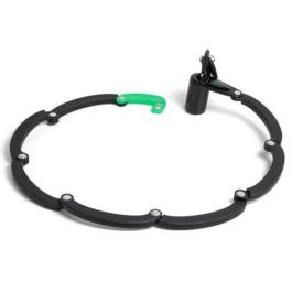 Youin Candado con Luz LED Plegable, Resistente al Agua, 100 Lumens, 2 Modos de Luz, MA1019 - Negro/Verde
