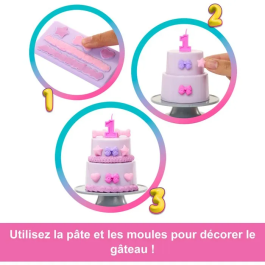 Barbie JFG70 Muñeca Party Reveal Morada con 10 Sorpresas