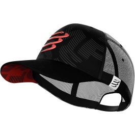 Gorra Unisex Compressport Trucker Negro Gorra Unisex Compressport Trucker Negro