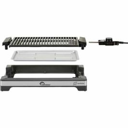 Little Balance LIT3760240788638 Barbacoa Eléctrica Easy Nopifas - Superficie 38x25 cm - Revestimiento Microcerámico libre PFAS - 2000W