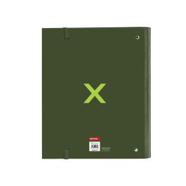 Carpeta de anillas Munich Bright khaki Verde 27 x 32 x 3.5 cm