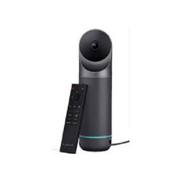Kandao Meeting Pro Cámara de Conferencia Panorámica 360°, Full HD 1080p, WiFi, Bluetooth, 8 Micrófonos, Parlantes, Gris