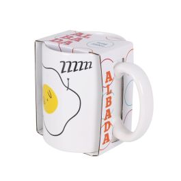 Inde Mug Albada 350 cc - Taza de cerámica 8 cm Ancho x 9,4 cm Alto x 12 cm Largo (48 Unidades)