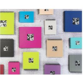 Hama 94874 Álbum Fine Art Spiral gris 36x32 con 50 páginas negras