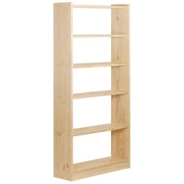 Librería Astigarraga Gala Natural Pino 184 x 80 x 25 cm 6 Estantes Precio: 127.7899997. SKU: S7908513