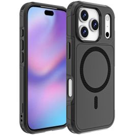 4smarts Defend Bumper para Apple iPhone 17 Pro, Funda Antigolpes de PC/TPU Negro, Protección contra caídas 1.2m