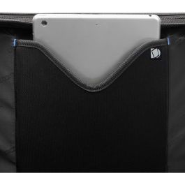 DICOTA Eco Top Traveller PRO Maletín Toploader 14.1" Negro Poliéster Reciclado, Asa, Bandolera, Compartimento Tablet y Documentos