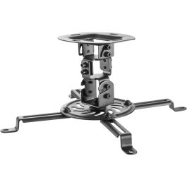 EQUIP Soporte de Techo Universal para Proyector Beamer hasta 13.5kg, Negro
