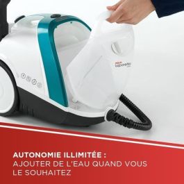 Polti Smart100_T Limpiador de vapor, Autonomía ilimitada, 4 bares, 1500W, 9 accesorios, 2L, Turquesa Polti Smart100_T Limpiador de vapor, Autonomía ilimitada, 4 bares, 1500W, 9 accesorios, 2L, Turquesa