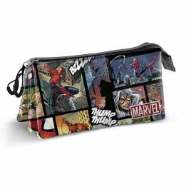 Estuche portatodo triple spiderman panels 23 x8 x11 cm Precio: 11.36432. SKU: B129STRGDV