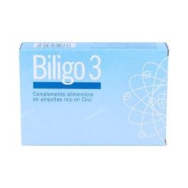 Biligo Zinc 20 ampollas. Suplemento alimenticio de zinc para tomar 5 ampollas al día. Favorece el bienestar general. Precio: 12.6900004. SKU: B14F5TMLVS