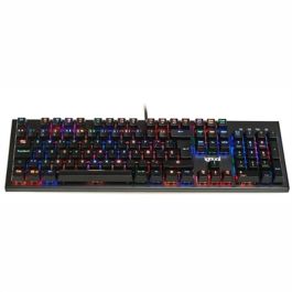 Teclado iggual OBSIDIAN RGB Negro Qwerty Español Precio: 33.4999995. SKU: S0235141