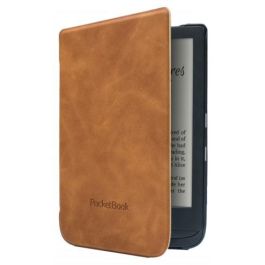 Pocketbook WPUC-627-S-LB Funda Folio light-brown 6" de Imitación Piel para Basic Lux 2 y Touch Lux 4