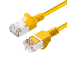 MicroConnect Cable de Red CAT6A U-FTP Slim LSZH 1m Amarillo